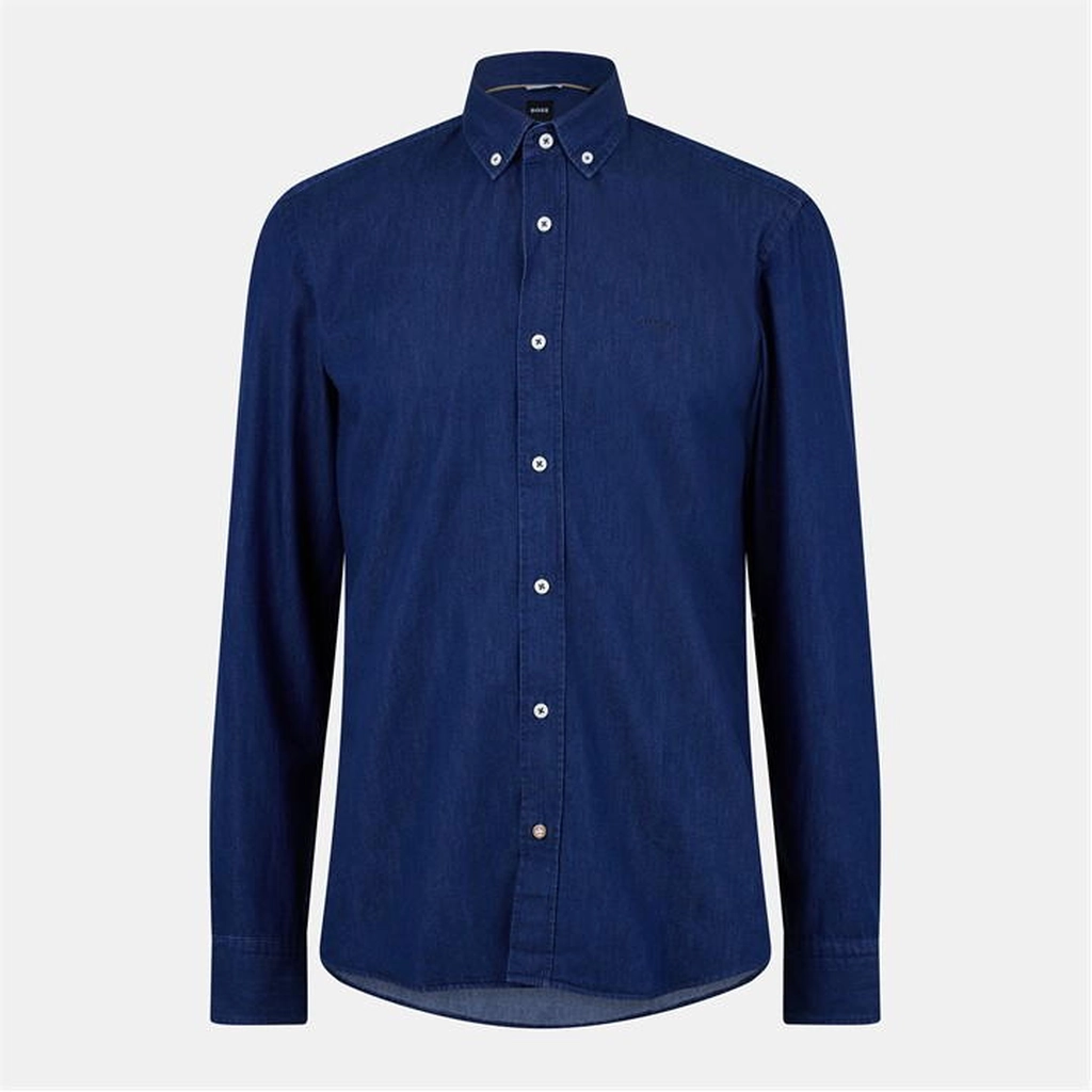 Hugo Boss C-Hal-Bd-E-C1-243 10261769 01 Oxford Shirt Mens - Blue